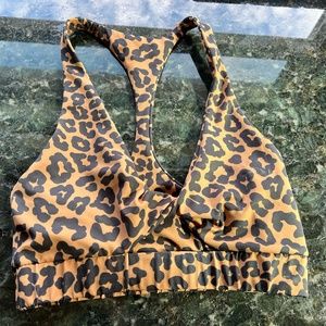 Beach Riot Twist Top Animal Print